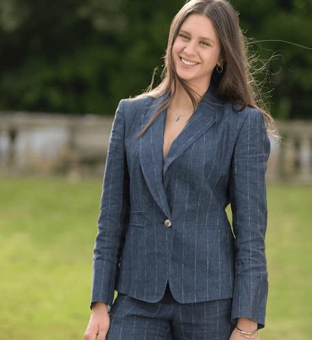 Clothes being modelled by Gaia Di Campli. PHOTO:Nina Dodd.