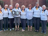 Minehead Ladies win two bowls trophies 