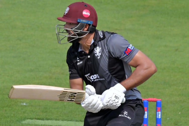 Andy Umeed - scored 57 for Somerset