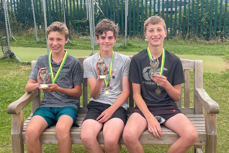Lewis Denton,Ben Cobb and Harvey Pursey