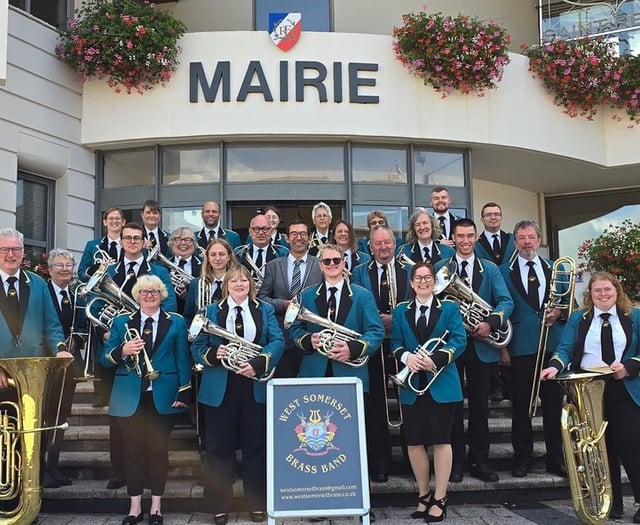 Celebration of friendship as brass band returns to Brittany