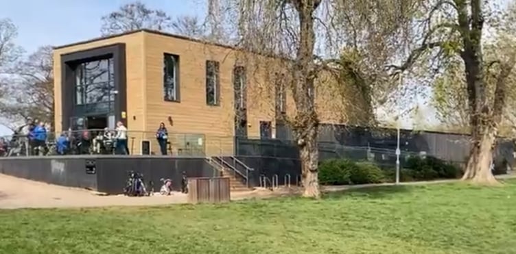 The COACH hub in French Weir Park in Taunton (Photo: Daniel Mumby)
