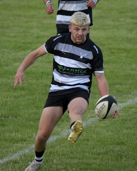 Jacob Gower - joint captain of Minehead Barbarians