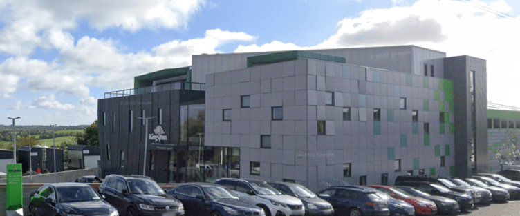 Kingspan Group's headquarters in Kingscourt, Co. Cavan, Ireland.