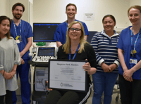 Staff at Musgrove Park hospital celebrate vital qualification