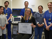 Staff at Musgrove Park hospital celebrate vital qualification