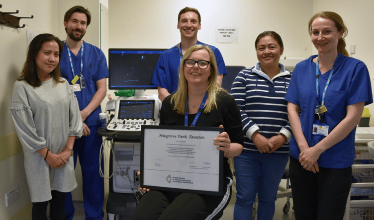 Somerset cardiology team celebrates success in earning vital qualification