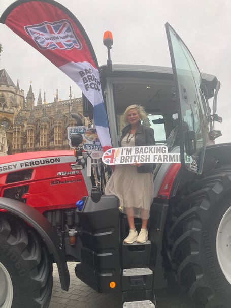New MP Rachel Gilmour backing British farmers.
