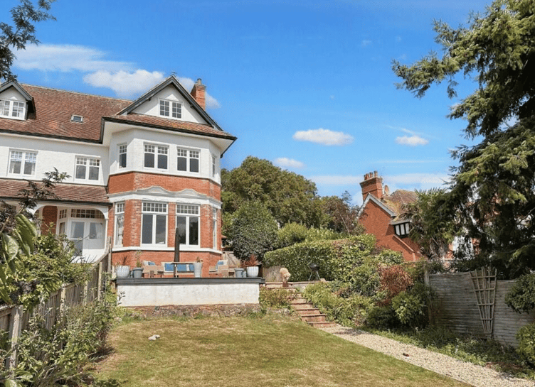 Delightful family home comes to market on the North Hill slopes in Minehead