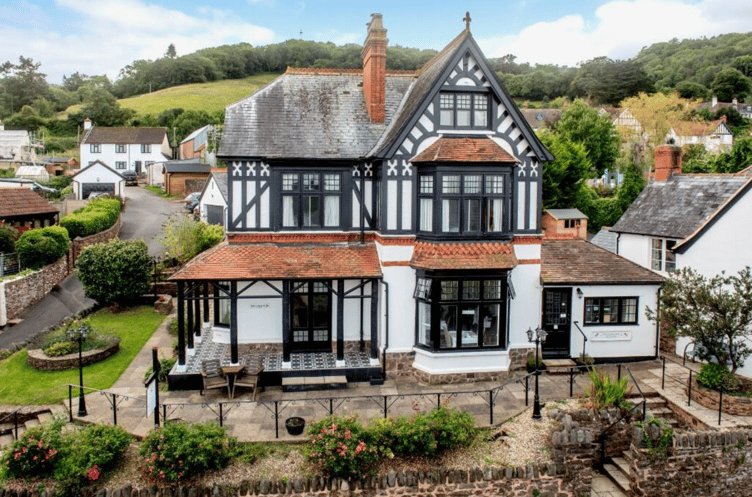 Imposing six-bedroom home in the heart of Porlock comes to market