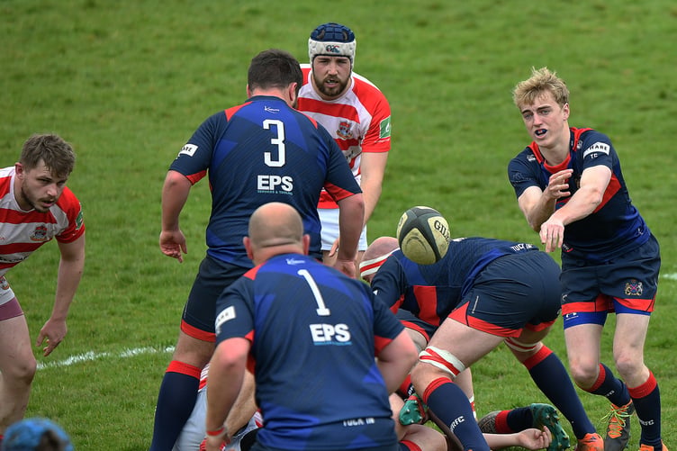 Richard Baker - missed Wiveliscombe's game through injury