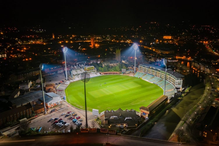 Somerset County Cricket Club's ground in Taunton.