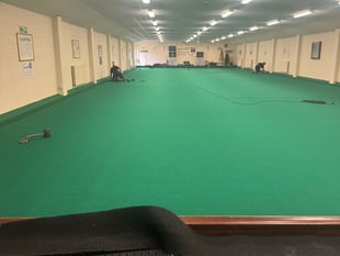 New carpet produces extra speed on two rinks 