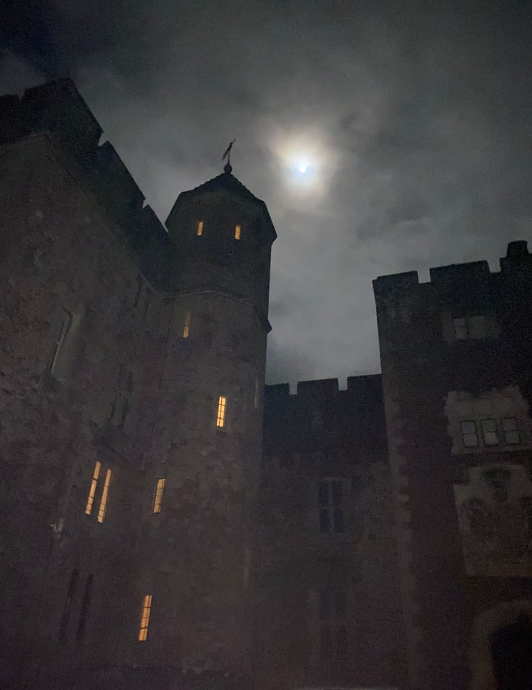 Castle in the dark Dunster Castle Ghost (Picture: National Trust Images/Stevie English)