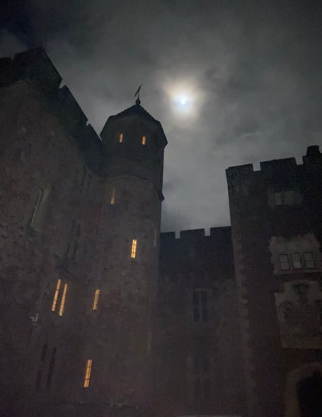 Castle in the dark Dunster Castle Ghost (Picture: National Trust Images/Stevie English)