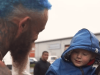 Cancer survivor, four, "loving life and thriving" at his new school