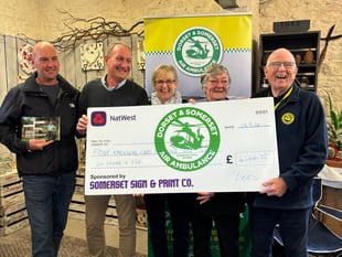 Bridgwater and Taunton College give event proceedings to charity