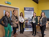 International Rescue Committee hosts 'refugees into work' event
