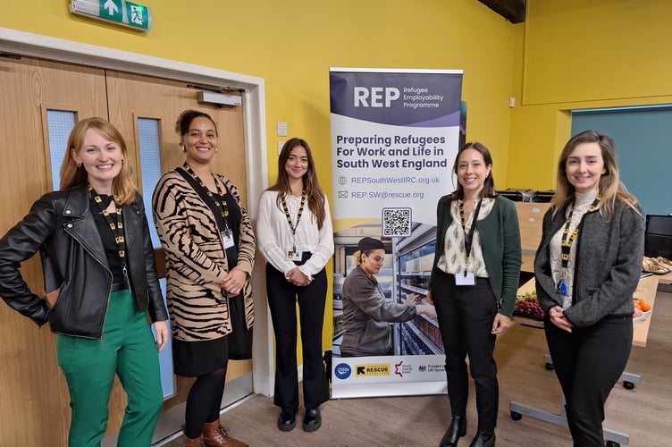 The International Rescue Committee (IRC) hosted a successful "Refugees into Work" event at the Albemarle Centre in Taunton. (Photo: Albemarle Centre)