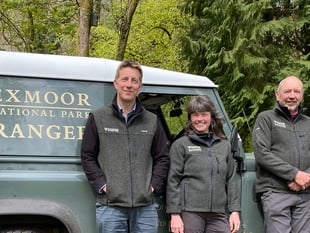 Exmoor Rangers get a makeover for the national park's 70th birthday