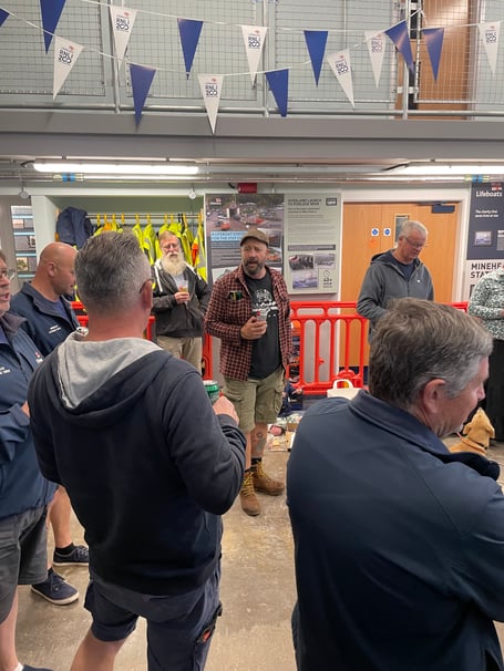 Lynmouth Shanty Crew and DZ Buoys are due to sing at Porlock Village Hall on Friday and Saturday, November 1-2 (Photo: Minehead RNLI)
