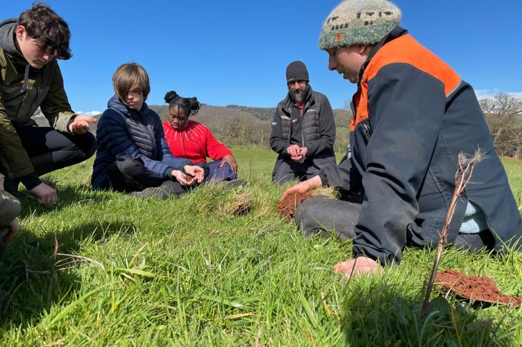 Young Rangers nature skills day (Photo: Exmoor National Park Authority) 