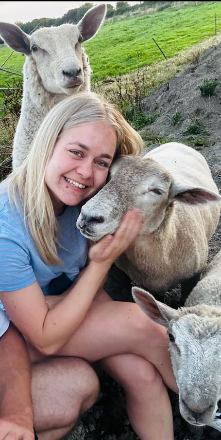 Sophie Cole, a young farmer in Kingston Seymour (Photo: Sophie Cole)