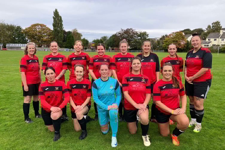 Porlock Ladies were in fine form against Crewkerne