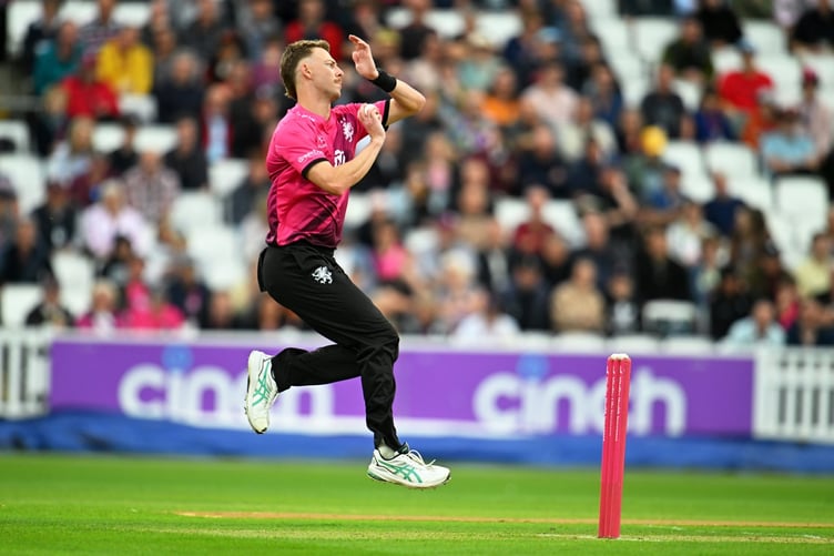 Riley Meredith is returning to the Cooper Associates County Ground next summer
