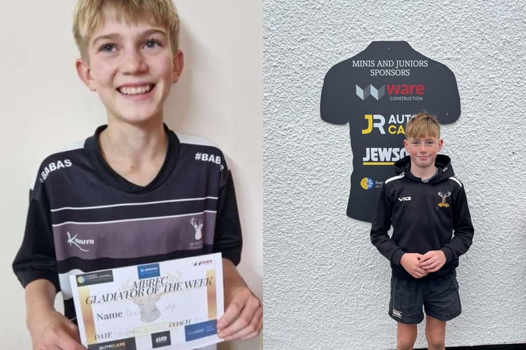 Players of the match today went to Harry Parfitt (right) and Daniel Van Wyk.