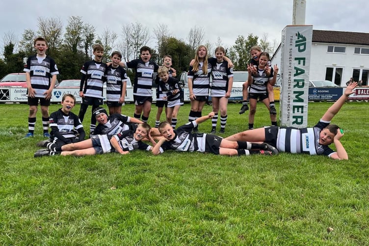 Minehead barbarians under 11s