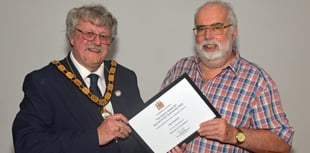 'Community heroes' from West Somerset awarded for 'unstinting' service