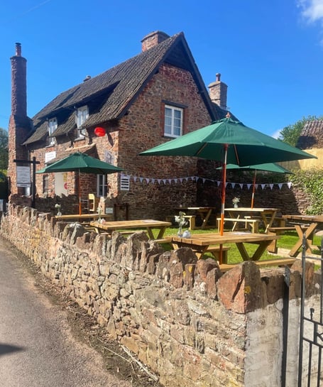 Allerford Shop, Post Office, and Tea Gardens.