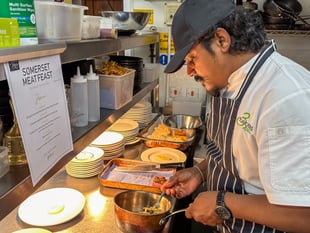 Head Chef at Waterrow pub steals the show with Meat Feast event