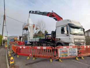 Exmoor road closures amid six-figure investment to boost sewer network