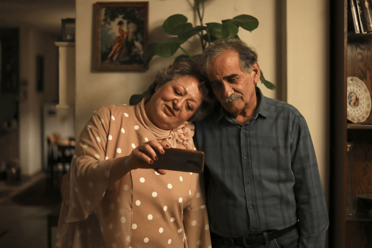 A scene from foreign language film 'My Favourite Cake', which is being screened at the Regal Theatre, Minehead.