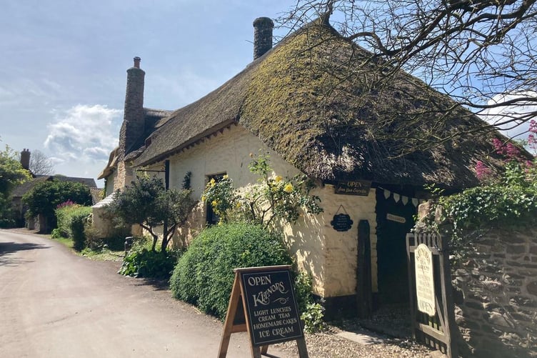 Kitnors tearoom, in Bossington, has new owners for the first time in nearly 10 years. PHOTO: Christie & Co.