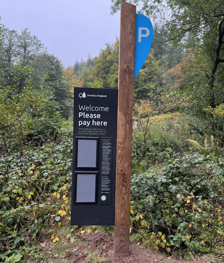 New parking payment machines have been installed by Forestry England in Great Wood, on the Quantock Hills near Nether Stowey.