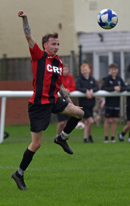 Josh Aspey - set up Watchet's only goal