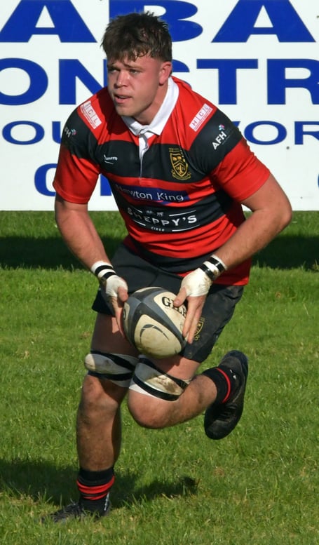 Will Hodgson who scored a try for Wellington last time out against leaders Topsham 