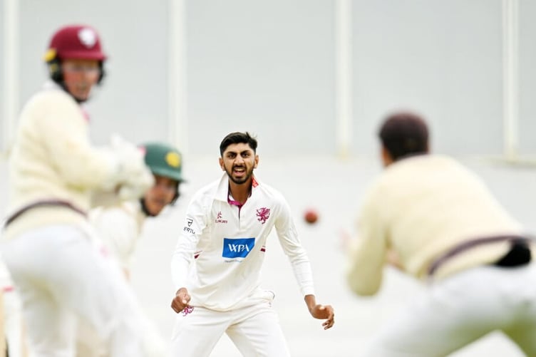 Somerset's young spinner Shoaib Bashir