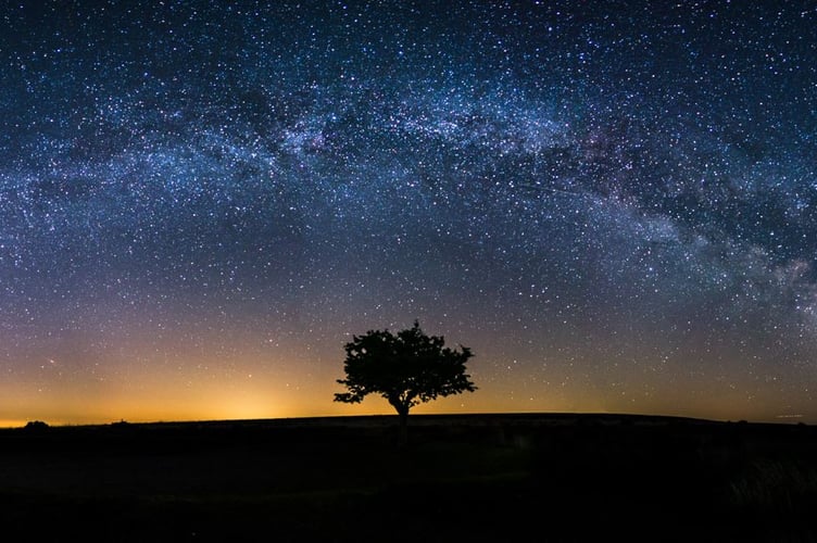 The dark skies of Exmoor attracted thousands of people this year. PHOTO: Keith Trueman.