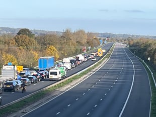 M5 reopens after pedestrian, 17, dies in collision - updates