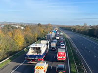 M5 open after 12-hour closure and eight mile queues following tragedy