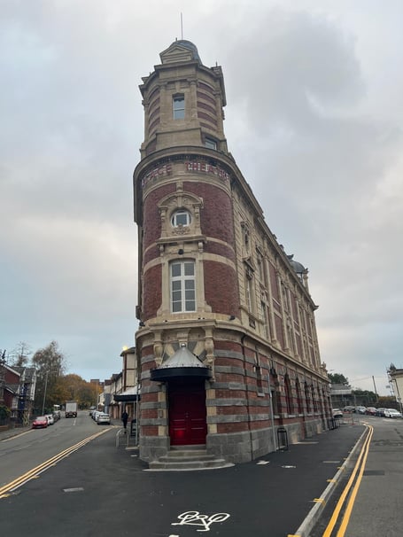 The historic Palace Theatre, Swansea, has reopened after a restoration project involving Exmoor's West Country Blacksmiths.