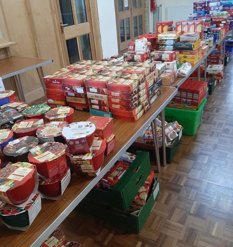 West Somerset Food Cupboard is collecting to help families at Christmas. PHOTO: WSFC.