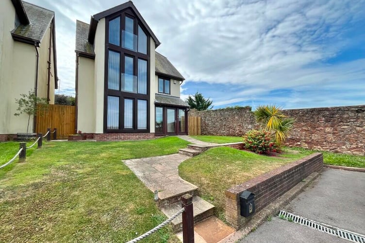 Front view of house