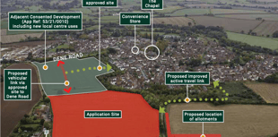 Village faces another large housing development application