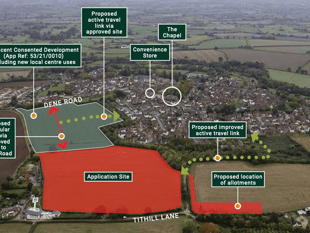 Village faces another large housing development application