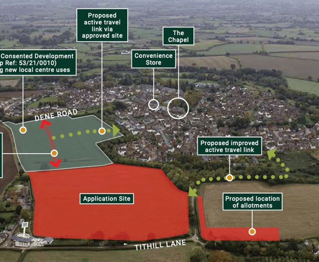Village faces another large housing development application